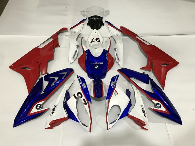 Alieno Blu & Bianco 09-14 S1000RR Carena