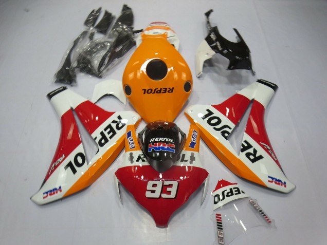Arancio Chiaro Repsol 93 08-11 CBR1000RR Carena