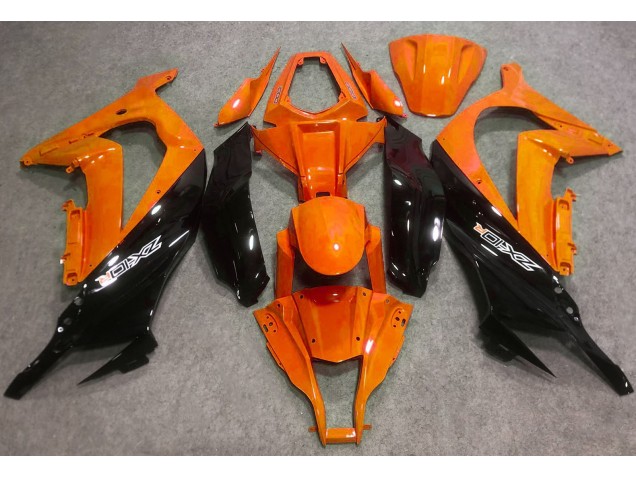 Arancio Lucido & Nero 16-19 ZX10R Carena Arancio Lucido & Nero 16-19 ZX10R Carena