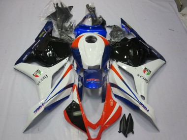 Arancione & Blu 09-12 CBR600RR Carena