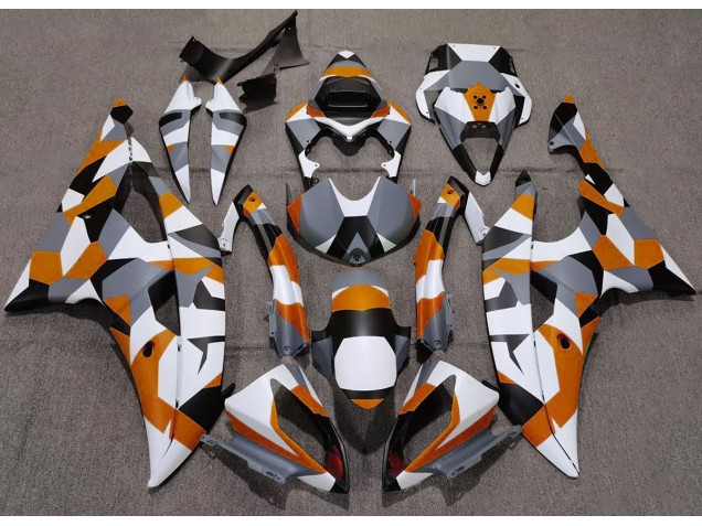 Arancione Camo Tinta Unita 08-16 R6 Carena Arancione Camo Tinta Unita 08-16 R6 Carena