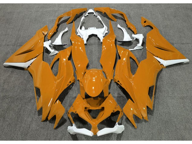 Arancione Lucido & Bianco 19-23 ZX6R Carena Arancione Lucido & Bianco 19-23 ZX6R Carena