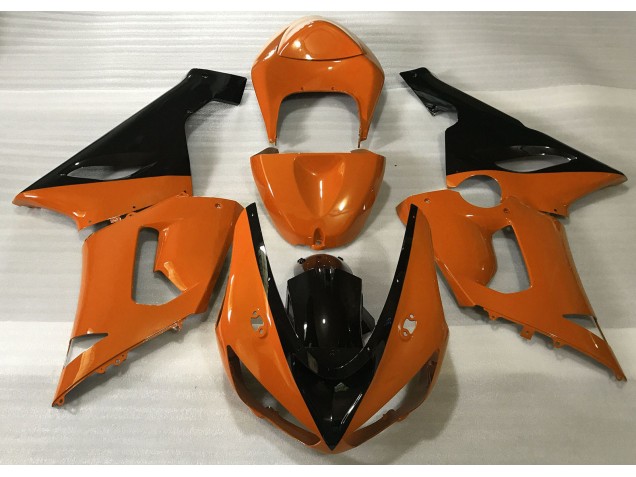 Arancione Lucido & Nero 05-06 ZX6R Carena Arancione Lucido & Nero 05-06 ZX6R Carena