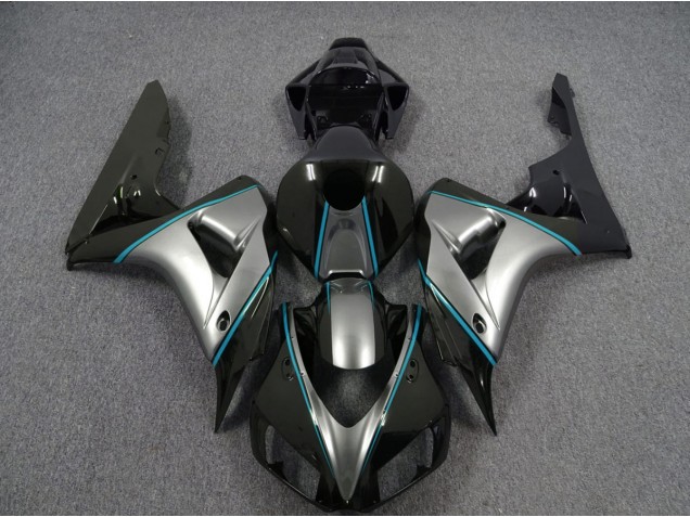 Argento Con Striscia Blu 06-07 CBR1000RR Carena Argento Con Striscia Blu 06-07 CBR1000RR Carena
