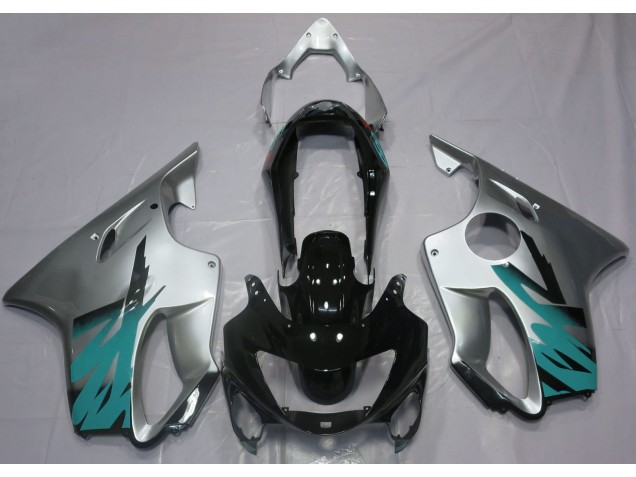 Argento Lucido & Verde Acqua 99-00 CBR600 F4 Carena Argento Lucido & Verde Acqua 99-00 CBR600 F4 Carena