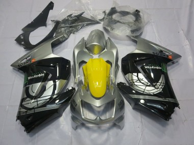 Argento & Nero 08-12 Ninja 250 Carena