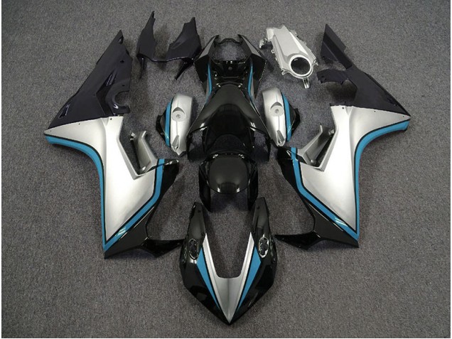 Argento Nero & Azzurro 17-23 CBR1000RR Carena Argento Nero & Azzurro 17-23 CBR1000RR Carena