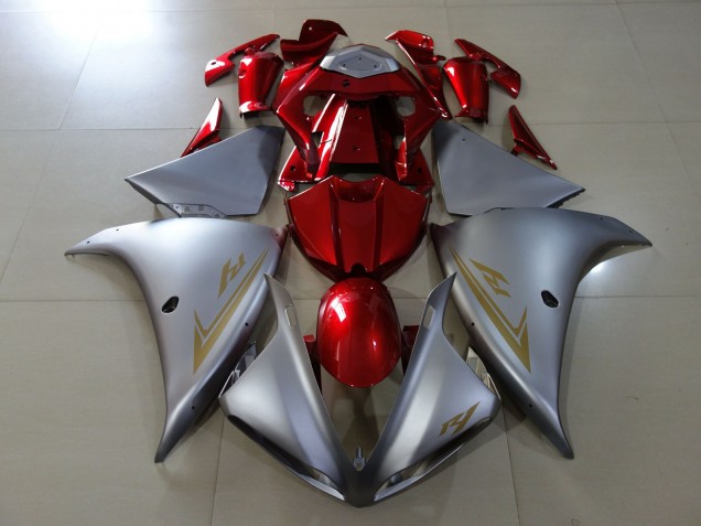Argento Opaco & Rosso Lucido 09-11 R1 Carena Argento Opaco & Rosso Lucido 09-11 R1 Carena