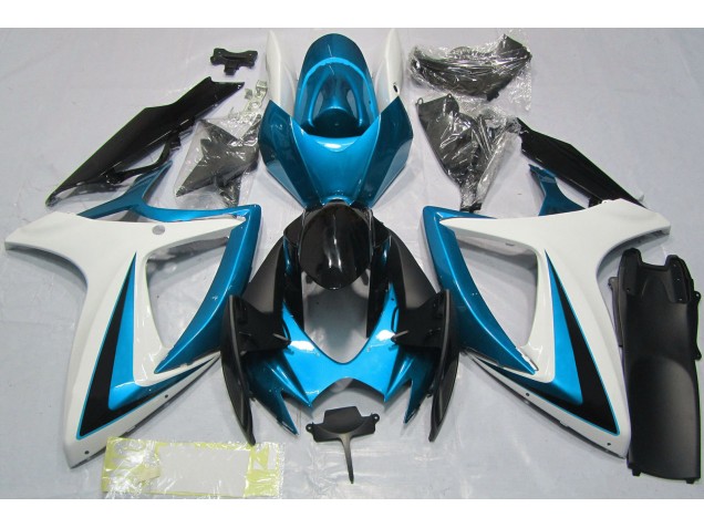 Azzurro & Bianco 06-07 GSXR 600-750 Carena Azzurro & Bianco 06-07 GSXR 600-750 Carena