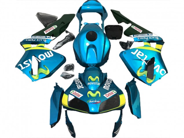 Azzurro Movistar 03-04 CBR600RR Carena Azzurro Movistar 03-04 CBR600RR Carena