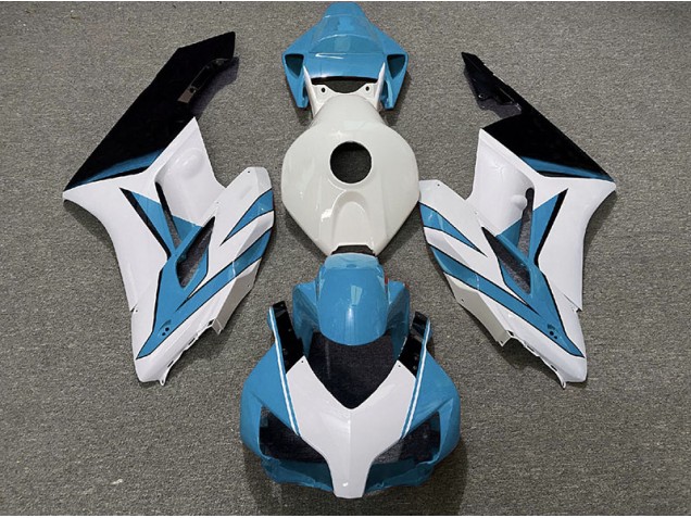 Bianco Azzurro & Nero Lucido 04-05 CBR1000RR Carena Bianco Azzurro & Nero Lucido 04-05 CBR1000RR Carena