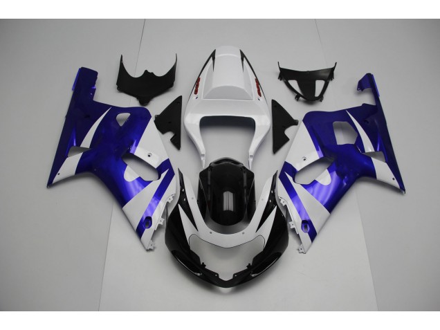 Bianco & Blu 01-03 GSXR 600-750 Carena Bianco & Blu 01-03 GSXR 600-750 Carena