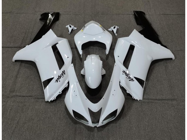 Bianco Liscio Lucido 07-08 ZX6R Carena Bianco Liscio Lucido 07-08 ZX6R Carena
