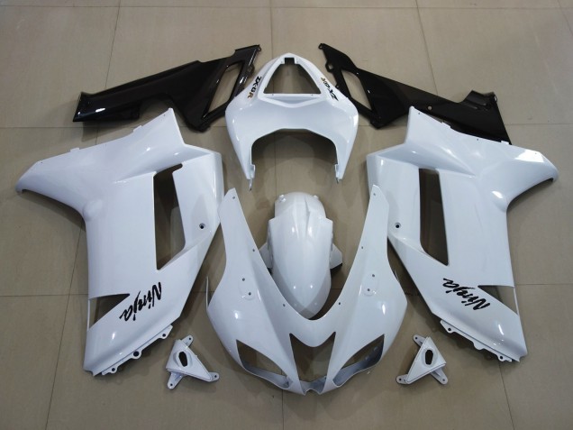 Bianco Lucido 07-08 ZX6R Carena Bianco Lucido 07-08 ZX6R Carena