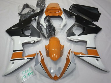 Bianco Lucido & Arancione 03-04 R6 Carena