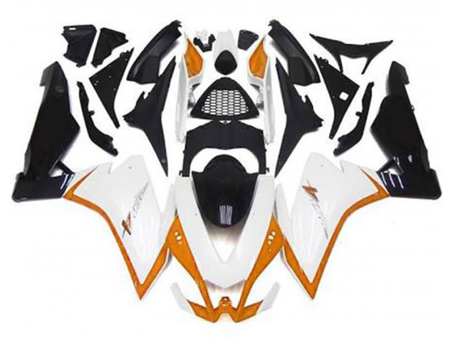Bianco Lucido & Arancione 10-15 RSV4 1000 Carena