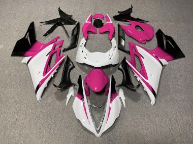 Bianco Lucido & Rosa 13-16 Daytona 675 Carena