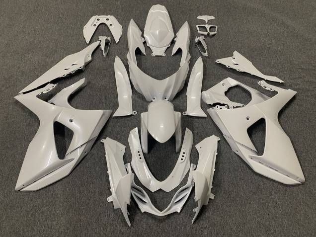 Bianco Lucido Semplice 09-16 GSXR 1000 Carena Bianco Lucido Semplice 09-16 GSXR 1000 Carena