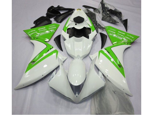 Bianco Lucido & Verde 12-14 R1 Carena Bianco Lucido & Verde 12-14 R1 Carena
