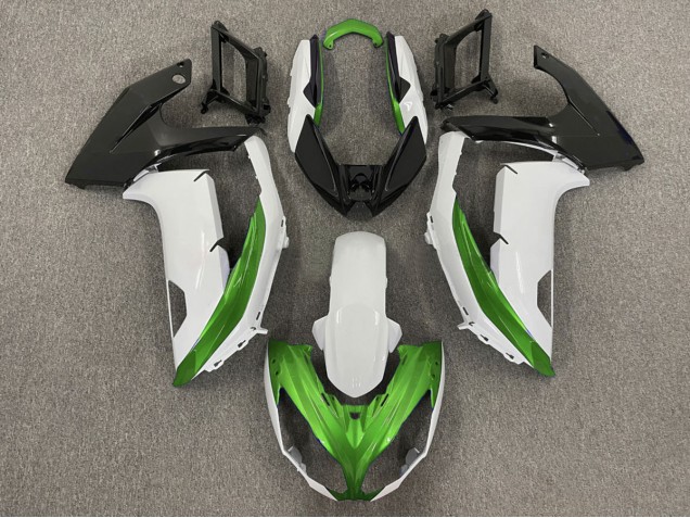 Bianco Lucido & Verde 12-16 Ninja 650R Carena Bianco Lucido & Verde 12-16 Ninja 650R Carena