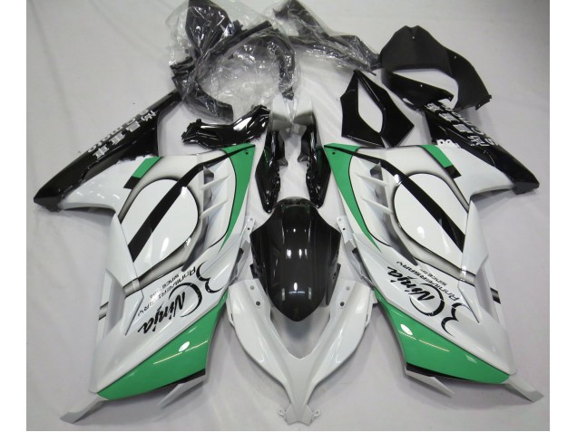 Bianco Lucido & Verde 13-18 Ninja 300 Carena Bianco Lucido & Verde 13-18 Ninja 300 Carena