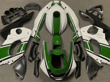 Bianco Lucido & Verde Scuro 98-07 YZF600 Carena