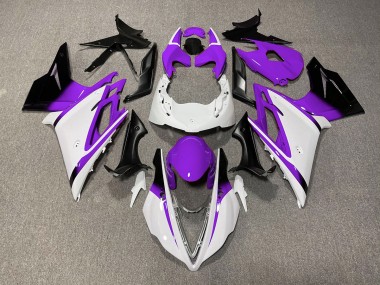 Bianco Lucido & Viola 13-16 Daytona 675 Carena