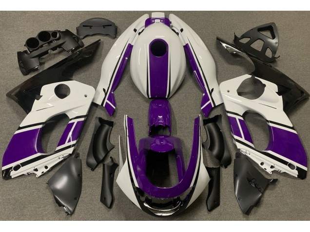 Bianco Lucido & Viola Scuro 98-07 YZF600 Carena Bianco Lucido & Viola Scuro 98-07 YZF600 Carena
