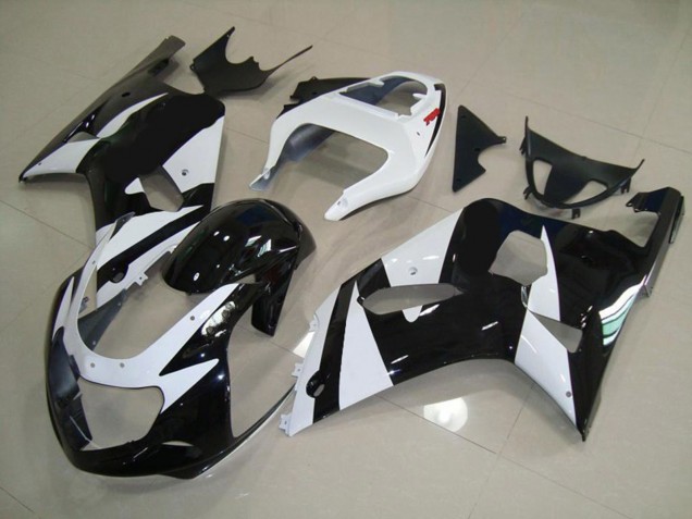 Bianco & Nero 01-03 GSXR 600-750 Carena Bianco & Nero 01-03 GSXR 600-750 Carena