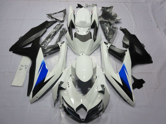 Bianco & Nero 08-10 GSXR 600-750 Carena Bianco & Nero 08-10 GSXR 600-750 Carena