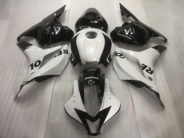 Bianco/Nero Repsol Tinta Unita 09-12 CBR600RR Carena