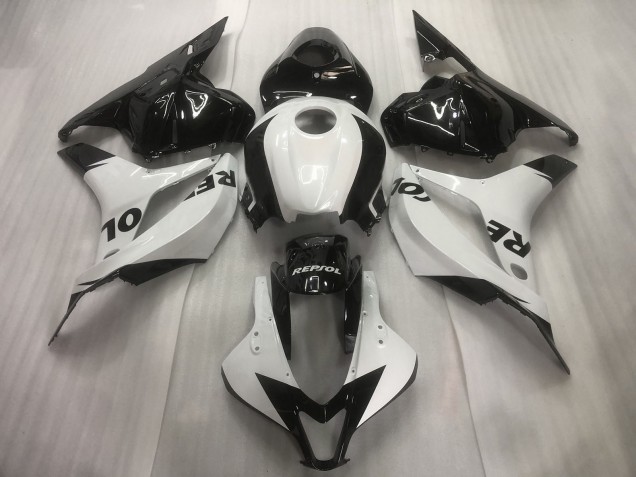 Bianco/Nero Repsol Tinta Unita 09-12 CBR600RR Carena