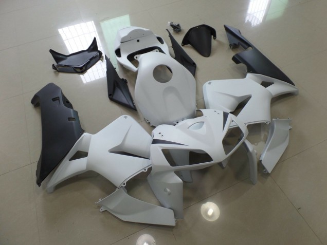Bianco Opaco & Nero 05-06 CBR600RR Carena Bianco Opaco & Nero 05-06 CBR600RR Carena