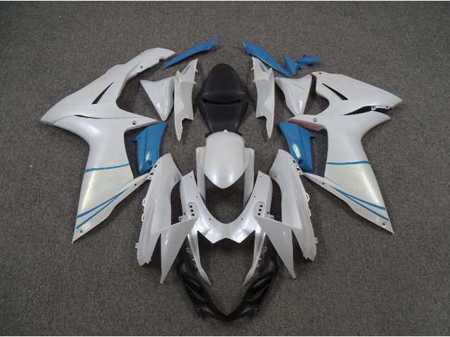 Bianco Perla & Azzurro 11-24 GSXR 600-750 Carena Bianco Perla & Azzurro 11-24 GSXR 600-750 Carena