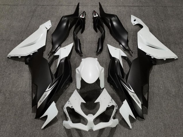 Bianco Perla Opaco & Nero 19-23 ZX6R Carena Bianco Perla Opaco & Nero 19-23 ZX6R Carena