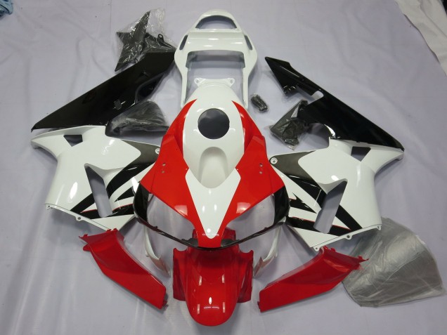 Bianco Rosso & Nero 03-04 CBR600RR Carena Bianco Rosso & Nero 03-04 CBR600RR Carena
