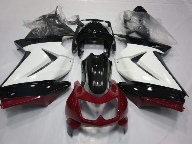 Bianco Rosso & Nero 08-12 Ninja 250 Carena