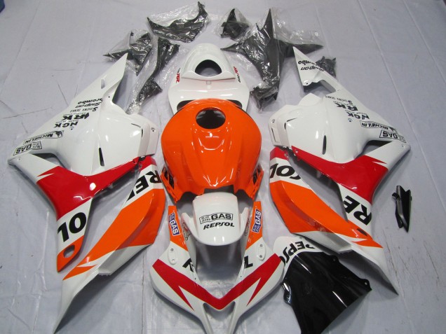 Bianco & Rosso Repsol 09-12 CBR600RR Carena Bianco & Rosso Repsol 09-12 CBR600RR Carena
