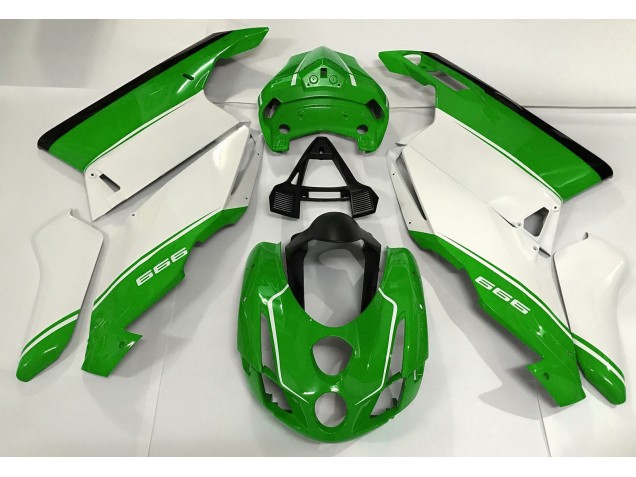 Bianco Verde & Nero 03-04 Ducati 749 999 Carena Bianco Verde & Nero 03-04 Ducati 749 999 Carena