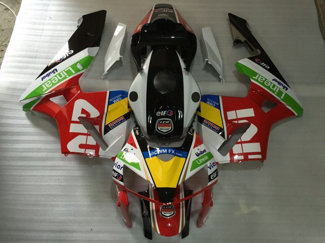 Blanc Rouge Givi 05-06 CBR600RR Carena Blanc Rouge Givi 05-06 CBR600RR Carena