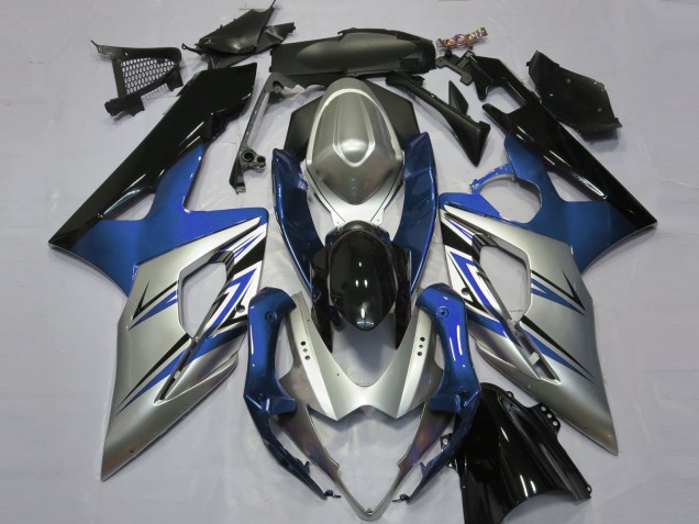 Blu Argento & Nero 05-06 GSXR 1000 Carena Blu Argento & Nero 05-06 GSXR 1000 Carena