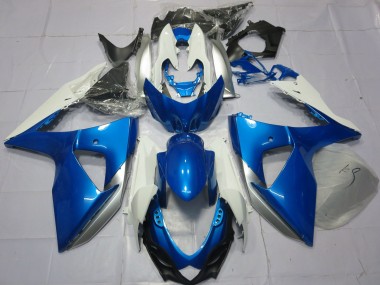 Blu & Bianco 09-16 GSXR 1000 Carena