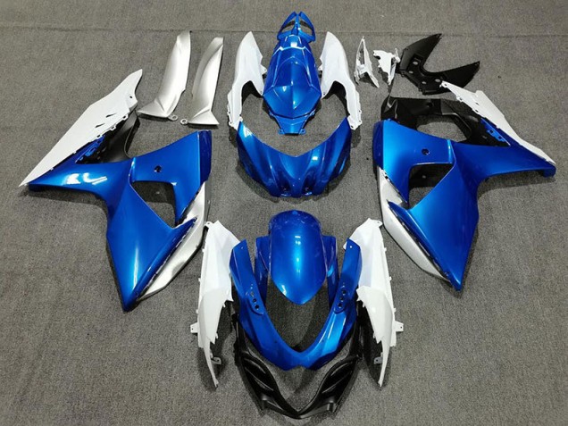 Blu Bianco & Argento 09-16 GSXR 1000 Carena Blu Bianco & Argento 09-16 GSXR 1000 Carena