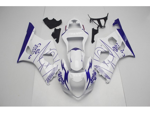 Blu & Bianco Corona 03-04 GSXR 1000 Carena Blu & Bianco Corona 03-04 GSXR 1000 Carena