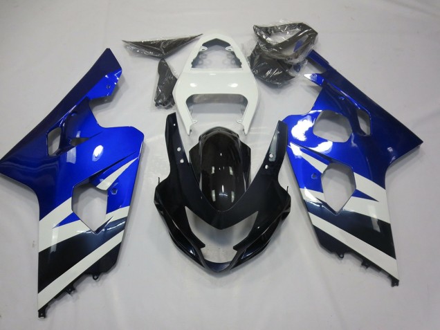 Blu Bianco & Nero 04-05 GSXR 600-750 Carena Blu Bianco & Nero 04-05 GSXR 600-750 Carena