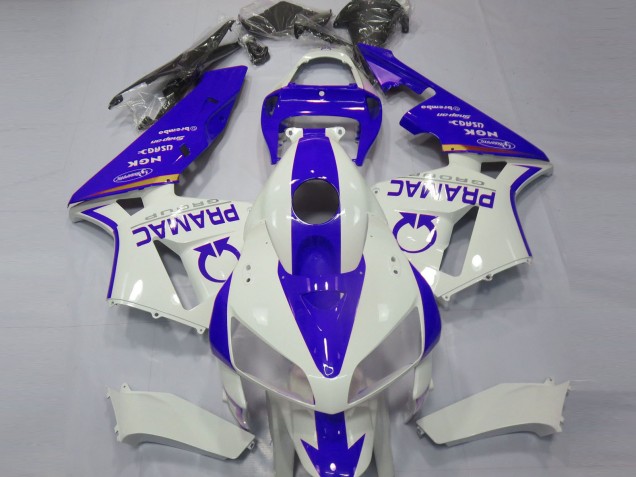 Blu & Bianco Personalizzato 05-06 CBR600RR Carena