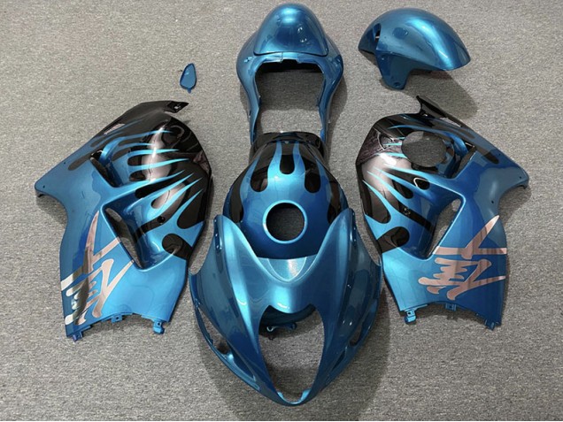 Blu Cielo & Nero 97-07 GSXR 1300 Carena Blu Cielo & Nero 97-07 GSXR 1300 Carena