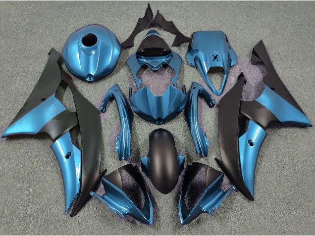Blu Elettrico & Nero Opaco 08-16 R6 Carena