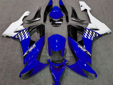 Blu Lucido & Bianco 08-10 ZX10R Carena