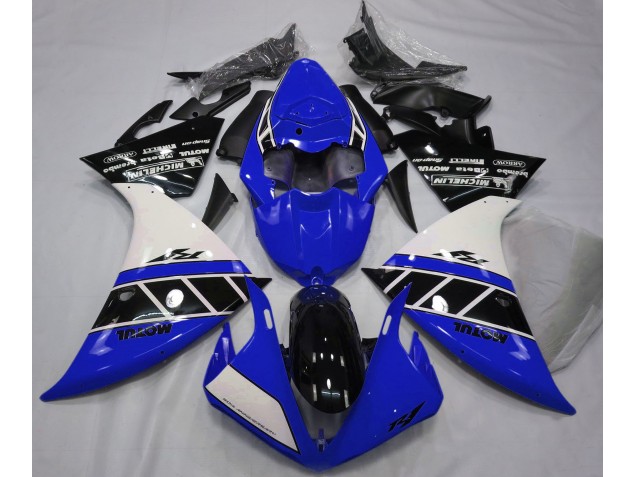 Blu Lucido Bianco & Nero 12-14 R1 Carena Blu Lucido Bianco & Nero 12-14 R1 Carena